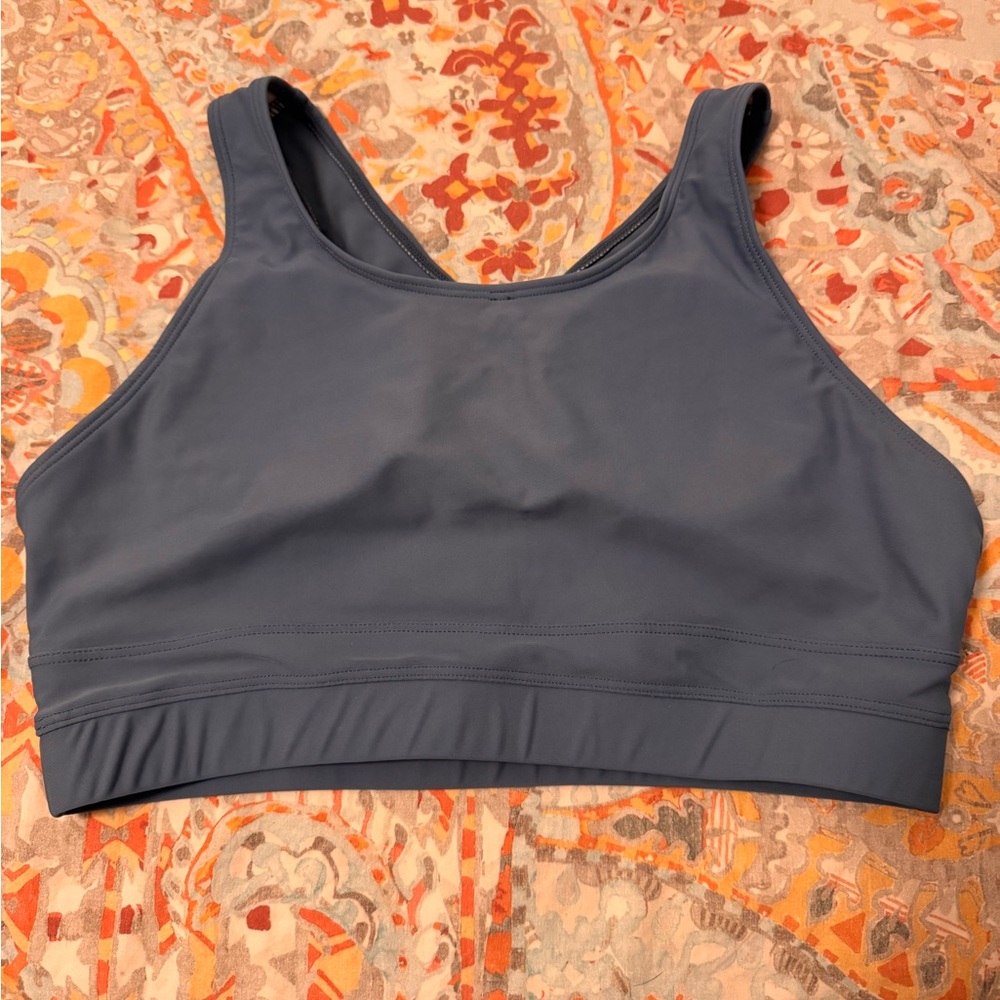 Women's Blue/Grey Sports Bra and/or Bathing Suit top